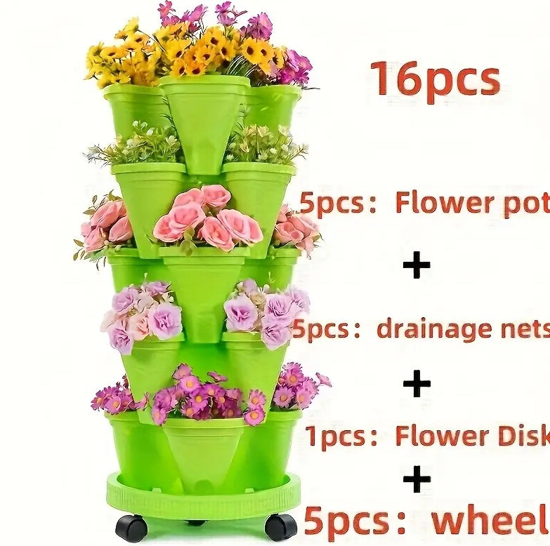 16 PCS- Flower Pot