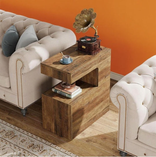 C-Shaped End Table – Versatile, Sturdy & Stylish
