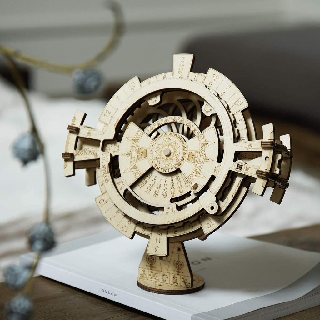 Perpetual Calendar 3D Wooden Puzzle – Build Time That Lasts Forever