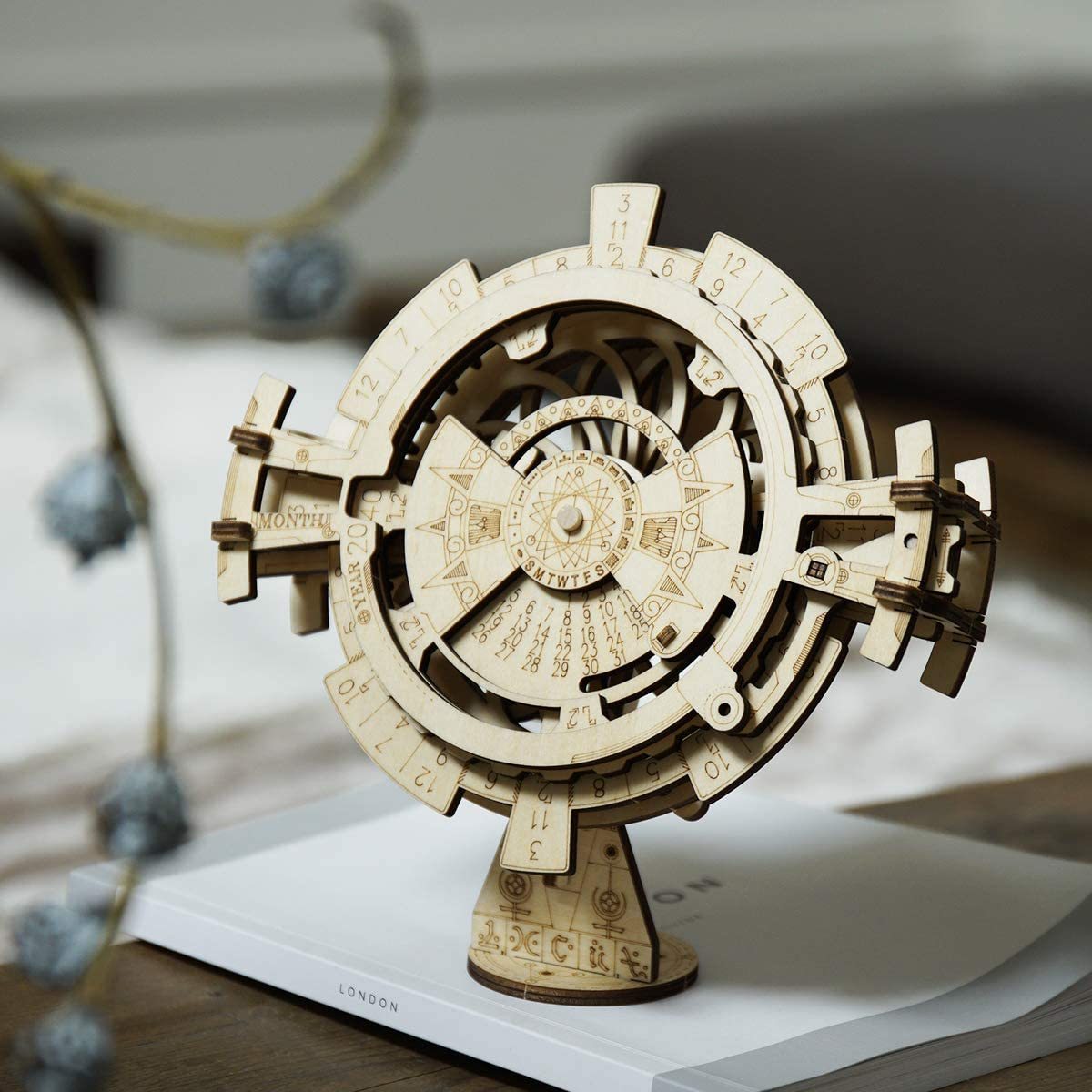 Perpetual Calendar 3D Wooden Puzzle – Build Time That Lasts Forever