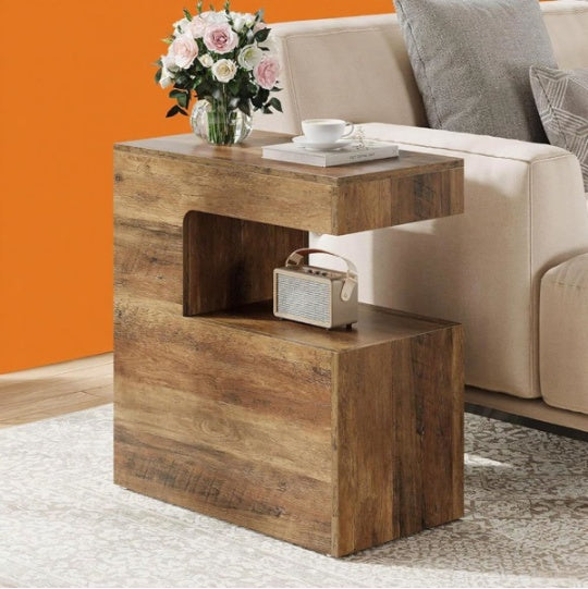 C-Shaped End Table – Versatile, Sturdy & Stylish