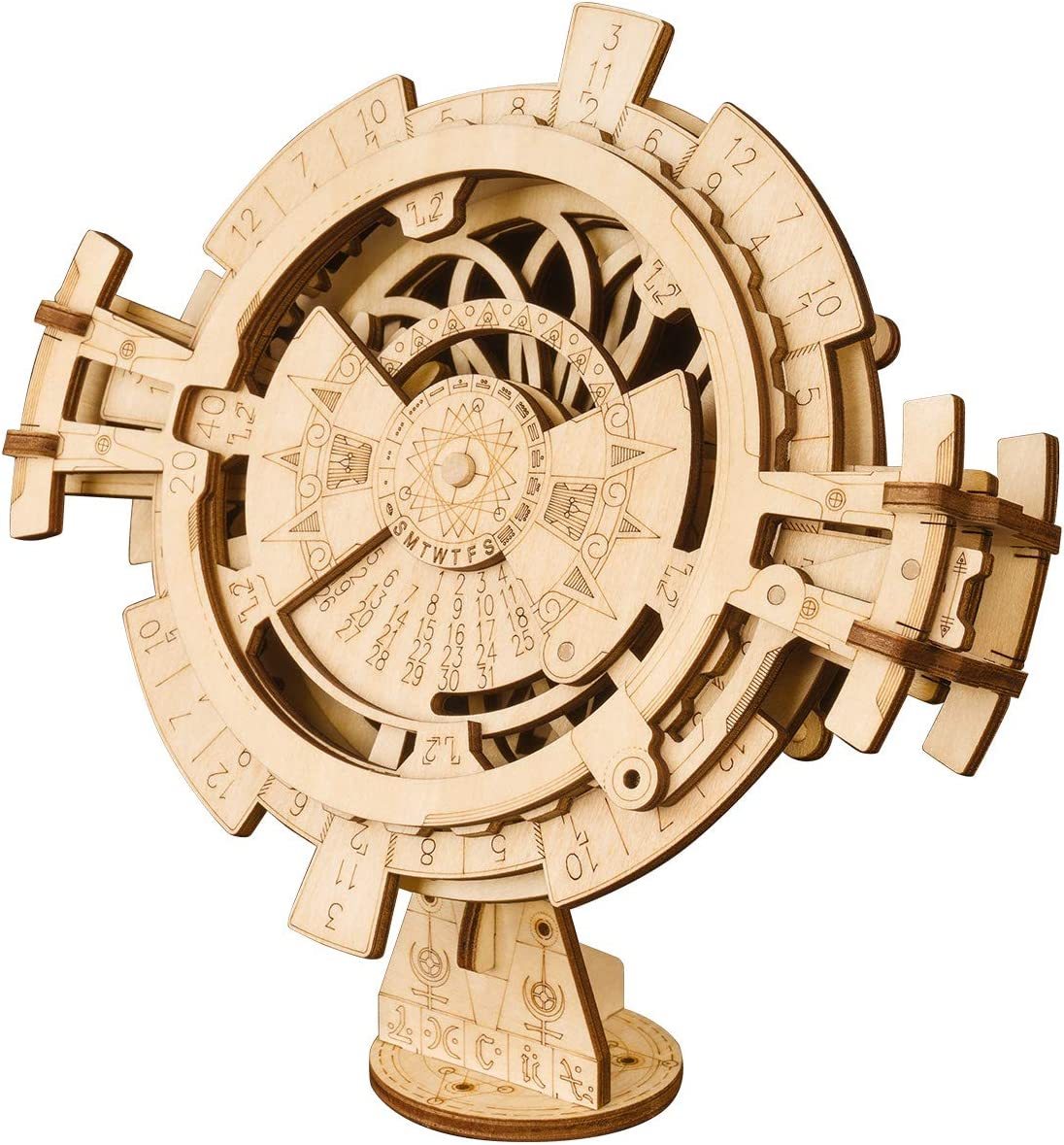 Perpetual Calendar 3D Wooden Puzzle – Build Time That Lasts Forever