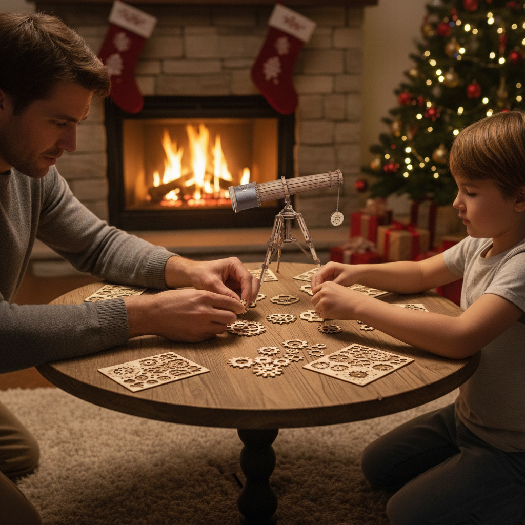 Eiffel Tower 3D Wooden Puzzle – DIY Model Kit for Creative Minds