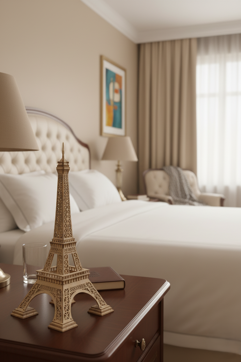 Eiffel Tower 3D Wooden Puzzle – DIY Model Kit for Creative Minds