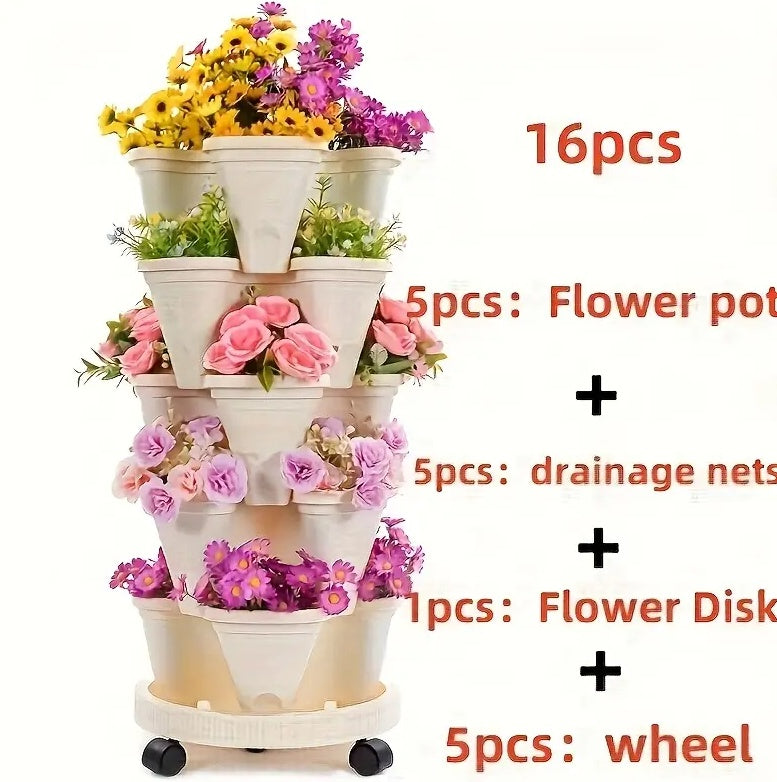 16 PCS- Flower Pot