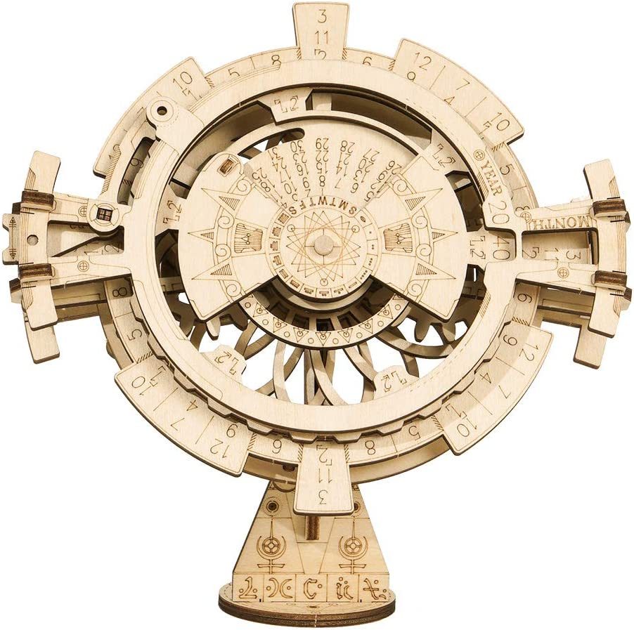 Perpetual Calendar 3D Wooden Puzzle – Build Time That Lasts Forever