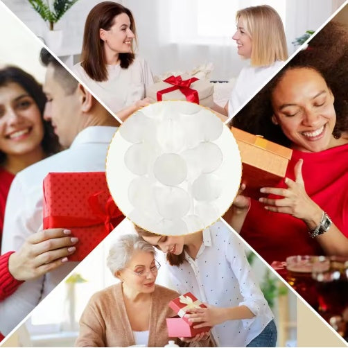 Wind Chimes For Outside Handcrafted Turquoise Capiz Shells